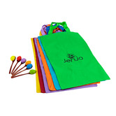 Jenjo Games Kids&#039; 2-in-1 Egg Spoon Race &amp; Hacky Sacks Set