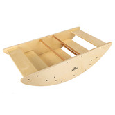 Jenjo Games Kids&#039; Natural Birch Wood Seesaw