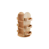 Jenjo Games Jenjo Kids' Natural Rubberwood Bookshelf