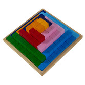 Jenjo Games Jenjo Large 100 Piece Block Building Pyramid Outdoor Game Set