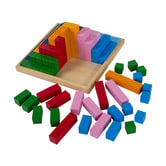 Jenjo Games Jenjo Large 100 Piece Block Building Pyramid Outdoor Game Set