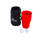 Jenjo Games 15 Piece Giant Beer Pong Set