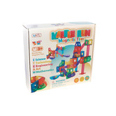 Jenjo Games Jenjo 100 Piece Rainbow Marble Run Play Set
