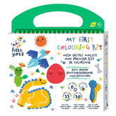 Jenjo Games Haku Yoka Dino Friends Colouring Set