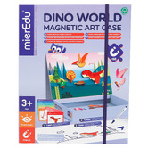 Jenjo Games MierEdu Dino World Magnetic Art Case