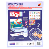 Jenjo Games MierEdu Dino World Magnetic Art Case