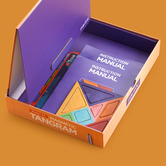 Jenjo Games MierEdu Magnetic Tangram