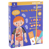 Jenjo Games MierEdu All About Body &amp; Emotion Magnetic Puzzle Set