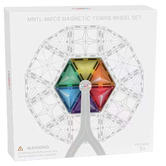Jenjo Games MNTL 46 Piece Magnetic Ferris Wheel Set