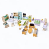 Jenjo Games Jenjo 26 Piece Doll House Furniture Set