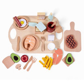 Jenjo Games Jenjo Wooden Breakfast Playset