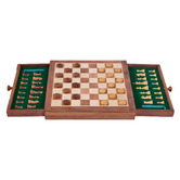 Jenjo Games Jenjo 57 Piece Chess &amp; Checkers Set