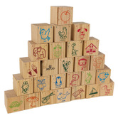 Jenjo Games Jenjo 26 Piece 9cm Alphabet Block Set