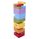 Jenjo Games Jenjo 54 Piece Rainbow Tower Block Set