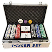 Jenjo Games Silver Poker Game Set