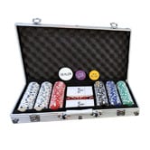 Jenjo Games Silver Poker Game Set