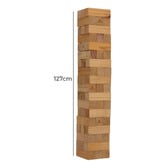 Jenjo Games 54 Piece 127cm Deluxe Outdoor Wooden Blocks Set