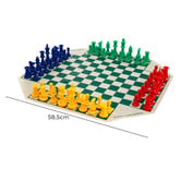 Jenjo Games 69 Piece 4 Player Chess Game Set