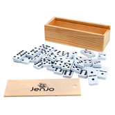 Jenjo Games 29 Piece Melamine Mini Domino Set
