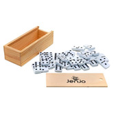 Jenjo Games 29 Piece Melamine Mini Domino Set