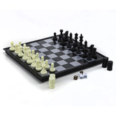Jenjo Games 3-in-1 Double-Sided Board Game