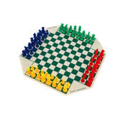 Jenjo Games 69 Piece 4 Player Chess Game Set