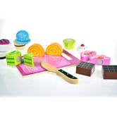 Tooky Toy Kids' Afternoon Tea &amp; Cutting Board Playset
