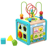 Tooky Toy Kids' Play Cube Activity Centre