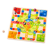 Tooky Toy Kids' 2-In-1 Board Game