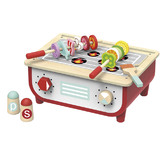 Tooky Toy Tooky Toy Kitchen &amp; BBQ Playset