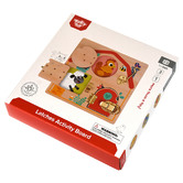 Tooky Toy Tooky Toy Latches Activity Board