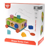 Tooky Toy Tooky Toy Shape Sorter Cart