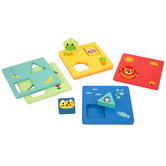 Tooky Toy Tooky Toy Shapes Logic Game