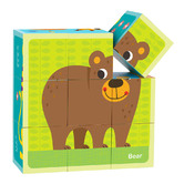Tooky Toy Tooky Toy Animal Puzzle Blocks