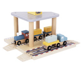 Tooky Toy Tooky Toy Port Crane Cargo Playset