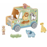 Tooky Toy Tooky Toy My Forest Friends Animal Toy Jeep