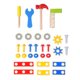 Tooky Toy Tooky Toy Wooden Workbench Playset