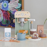Tooky Toy Tooky Toy Wooden Play Coffee Machine