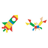Tooky Toy Tooky Toy 100 Piece Wooden Block Set