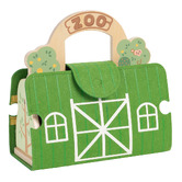 Tooky Toy Tooky Toy Wooden Zoo Playset