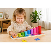 Tooky Toy Kids' Counting Stacker Activity Set