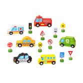 Tooky Toy Kids' Transportation &amp; Street Sign Set