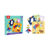 Tooky Toy Tooky Toy Tangram Brainteaser Puzzle