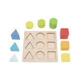 Tooky Toy Tooky Toy Colour &amp; Shape Sorter Blocks