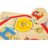Tooky Toy Tooky Toy Latches Activity Board
