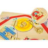 Tooky Toy Tooky Toy Latches Activity Board