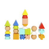 Tooky Toy Tooky Toy Stacking Blocks Logic Game