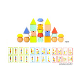 Tooky Toy Tooky Toy Stacking Blocks Logic Game