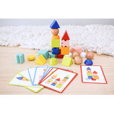 Tooky Toy Tooky Toy Stacking Blocks Logic Game