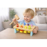 Tooky Toy Tooky Toy 8 Pin Pound Bench